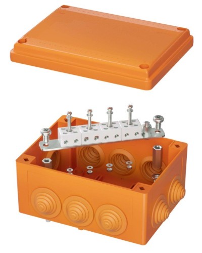Коробка FS 150х110х70 8P (FSB21804). Коробка ответвительная огнестойкая из термопласта. ДКС в Красноярске