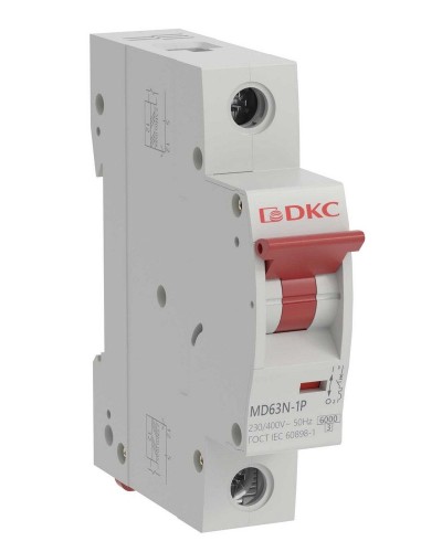 YON max MD63N 1P 32А 6кА C (MD63N-1PC32). Автоматический выключатель. ДКС в Красноярске