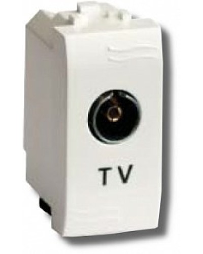 Розетка TV Brava универсальная 1 модуль слоновая кость (75721S): Розетка TV в Красноярске