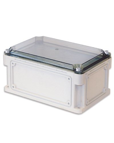 Корпус RAM box 300х200х146, высота крышки 21 мм, IP67 (532211). Корпус без монтажной платы, с фланцами, непрозрачная крышка. ДКС в Красноярске