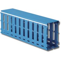 Короб перфорированный, синий RL12 80x80 (01168RL): Короб перфорированный