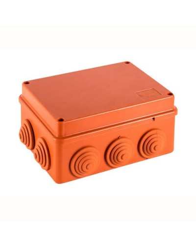 Коробка JBS150 150х110х70, 10 вых., 10P (0,15...2,5мм²) (43089HF). Коробка монтажная, огнестойкая, без галогена. Экопласт в Красноярске