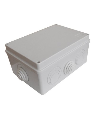 Коробка JBS210 210х150х100, 8 вых., 24P (0,15...2,5мм²) серая (43636HF-GR). Коробка монтажная, огнестойкая, без галогена. Экопласт в Красноярске