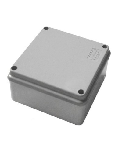 Коробка JBS100 100х100х55, 3P (0,15...2,5мм²) серая (42007HF-GR). Коробка монтажная, огнестойкая, без галогена. Экопласт в Красноярске