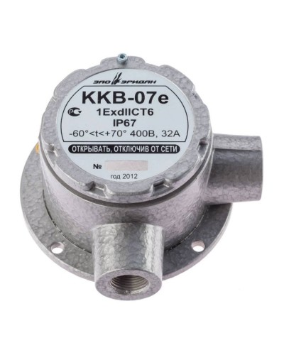 ККВ-07е-Ех-А-Р1-У-БК1, ШТ1/2+ШТ1/2. Коробка коммутационная взрывозащищенная угловая. Эридан в Красноярске