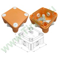 КМ-О-1010(П)(8к)-IP55: Коробка монтажная огнестойкая