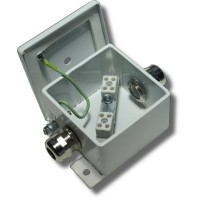 КМ-О (4к*6,0)-IP66 два ввода: Коробка монтажная огнестойкая