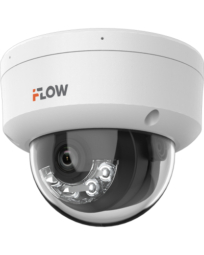 F-IC-2422C2MS(2.8мм). Бюджетная IP-видеокамера купольная. i-FLOW в Красноярске