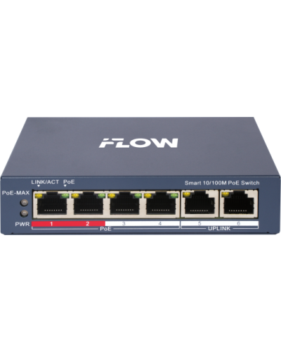 F-SW-EM206POE-VM. Коммутатор с POE. i-FLOW в Красноярске