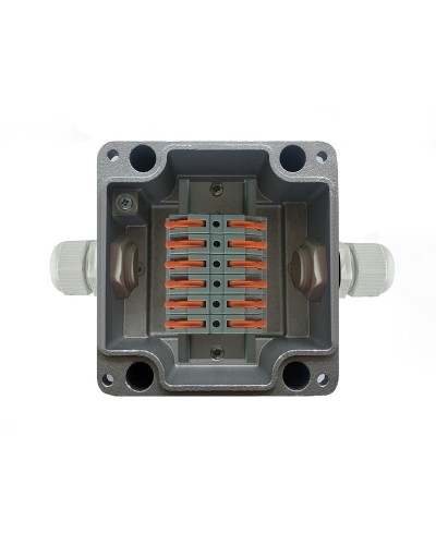 МКС Мороз, 2В, с клеммниками REXANT, IP66/IP68. Коробка коммутационная металлическая. Магнито-Контакт в Красноярске