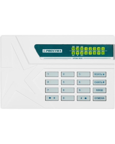 W500RL+ Optima. Объектовый прибор с встроенными GSM, РПП Ладога-РК/Ладога-РК+, и проводными шлейфами. Проксима в Красноярске