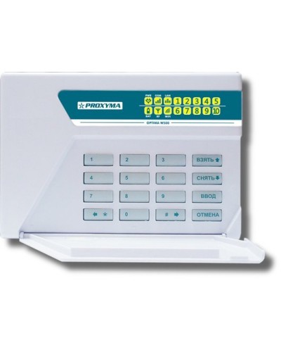 W500BL Optima. Объектовый прибор с встроенными GSM, РПП БРИЗ и Ладога-РК и проводными шлейфами. Проксима в Красноярске