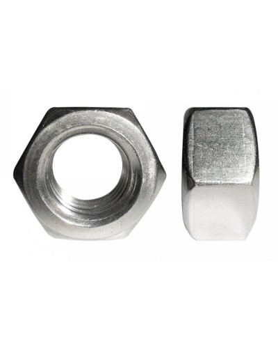 Гайка шестигранная нержавеющая (А2) M8 (DIN 934) (500 шт) (PR08.7456). Гайка шестигранная нержавеющая (А2). Промрукав в Красноярске