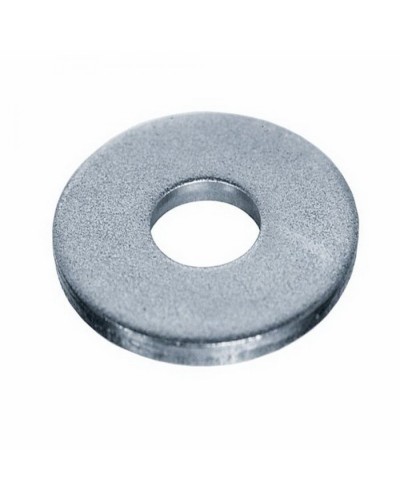Шайба с широкими полями (кузовная) оцинкованная M16 (DIN 9021) (100 шт) (PR08.3928). Шайба с широкими полями. Промрукав в Красноярске