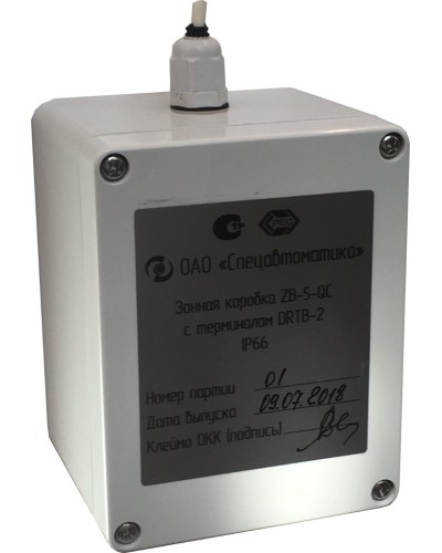 ZB-5-QC с DRTB-2 исп.01. Монтажная зонная коробка. Спецавтоматика, Москва в Красноярске