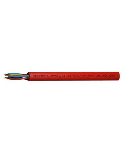 КПСВВнг(А)-LS 3х2х1,5 (Спецкабель). Кабель симметричный для систем сигнализации и управления, групповой прокладки, с пониженным дымо- и газовыделением. Спецкабель в Красноярске