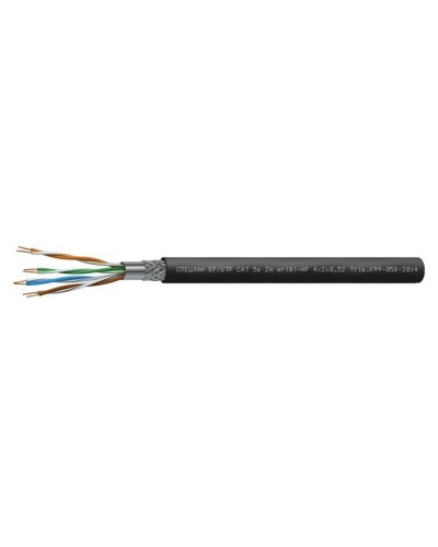 СПЕЦЛАН SF/UTP Cat 5e ZH нг(А)-HF 4х2х0,52. Кабель «витая пара» (LAN) для структурированных систем связи. Спецкабель в Красноярске