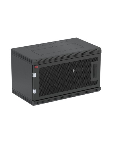 ШТ-НСр-6U-600-450-П-Ч (130411-01540). Шкаф телекоммуникационный 19 настенный 6U. ССД (Связьстройдеталь) в Красноярске