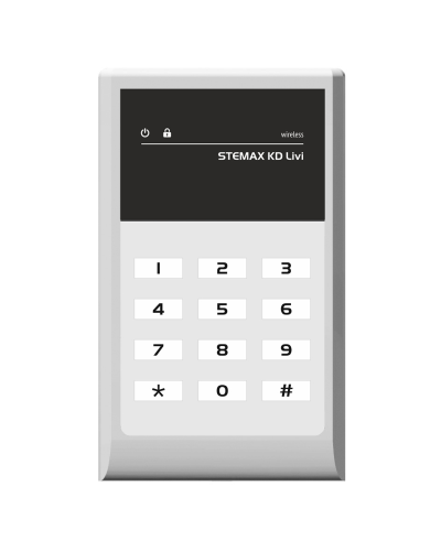 STEMAX KD Livi (серый). Беспроводная кнопочная кодовая панель. Стелс НПП в Красноярске