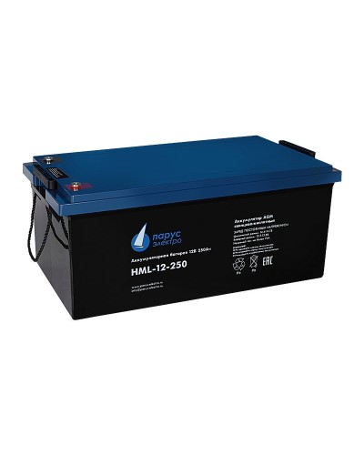 HML-12-250. Аккумулятор герметичный свинцово-кислотный. Связь инжиниринг в Красноярске