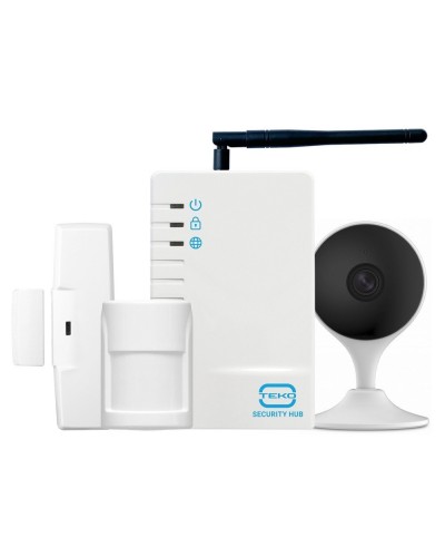 Security Hub (комплект с видеокамерой). Радиоканальный комплект охранной сигнализации с видеокамерой. ТЕКО в Красноярске