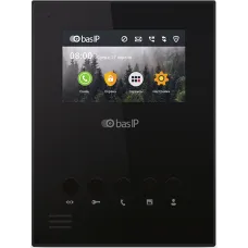 AU-04LA (AU-04L) BLACK. Монитор IP-домофона. BAS-IP