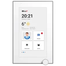AZ-07L WHITE. Монитор IP-видеодомофона цветной. BAS-IP