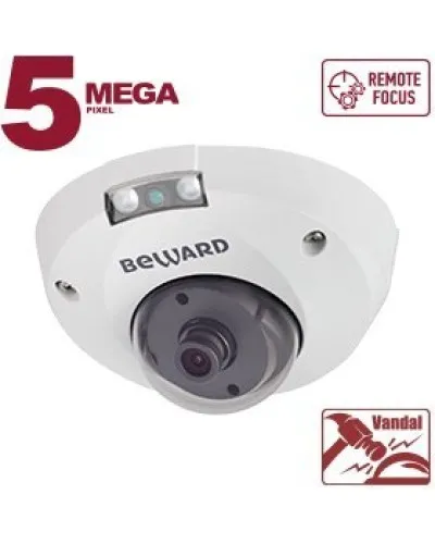 B5320DMR (2.8мм). Видеокамера IP купольная. Beward в Красноярске