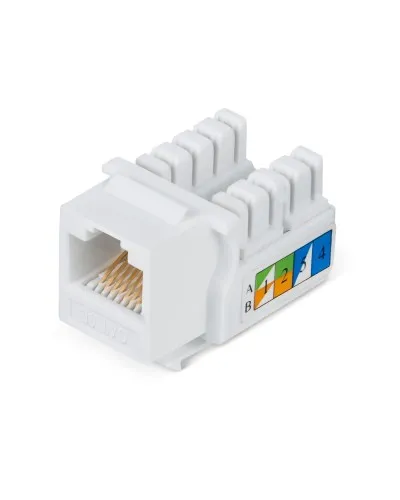 KJ-RJ45-Cat.5e-90 (7008c): Вставка Keystone Jack RJ-45 в Красноярске