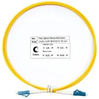 FOP(s)-9-LC-LC-1,5m (8332c). Патч-корд оптический. CABEUS