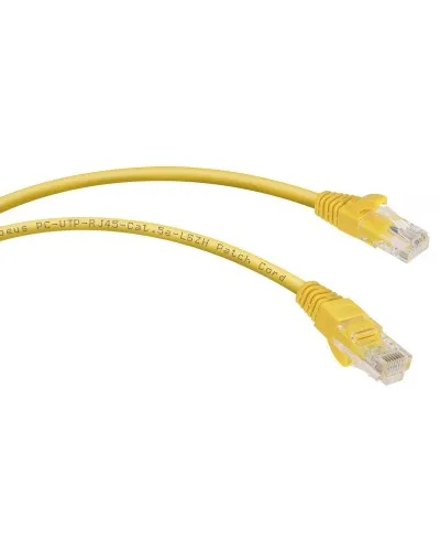 PC-UTP-RJ45-Cat.5e-0.5m-YL-LSZH (9496c), желтый. Патч-корд медный. CABEUS в Красноярске