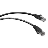 PC-UTP-RJ45-Cat.5e-0.15m-BK-LSZH (9534c), чёрный. Патч-корд медный. CABEUS
