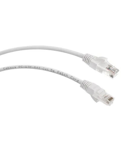 PC-UTP-RJ45-Cat.6-0.5m-LSZH (8876c), серый. Патч-корд медный. CABEUS в Красноярске