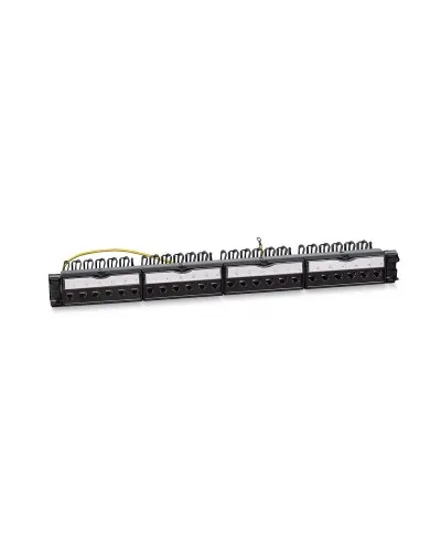 PL-24-KJ-RJ45-Cat.6-SH-180T (11833c): Патч-панель 19" (1U), 24 порта RJ-45, категория 6, полностью экранированная в Красноярске