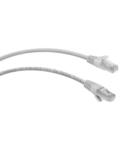 PC-FTP-RJ45-Cat.5e-10m (9221c), серый. Патч-корд медный. CABEUS в Красноярске