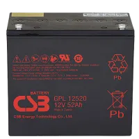 CSB GPL 12520. Аккумулятор герметичный свинцово-кислотный. CSB