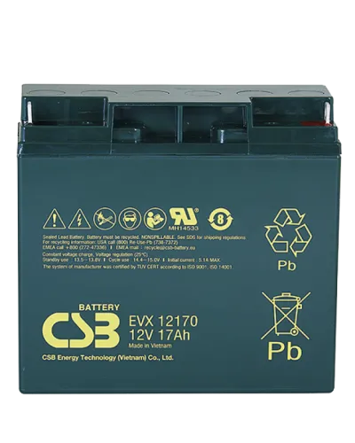 CSB EVX 12170. Аккумулятор герметичный свинцово-кислотный. CSB в Красноярске