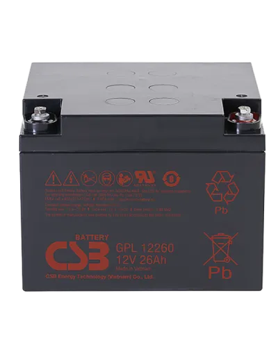 CSB GPL 12260. Аккумулятор герметичный свинцово-кислотный. CSB в Красноярске