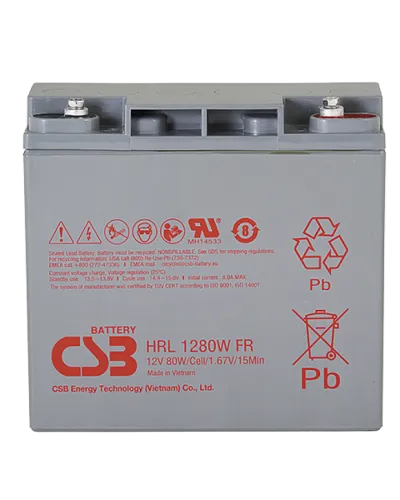 CSB HRL 12280W FR. Аккумулятор герметичный свинцово-кислотный. CSB в Красноярске