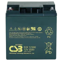 CSB EVX 12300. Аккумулятор герметичный свинцово-кислотный. CSB