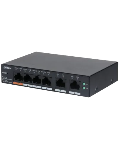 DH-CS4006-4ET-60. Сетевой PoE коммутатор. Dahua в Красноярске