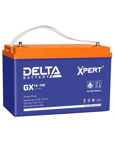 Delta GX 12-100. Аккумулятор герметичный свинцово-кислотный. Delta в Красноярске