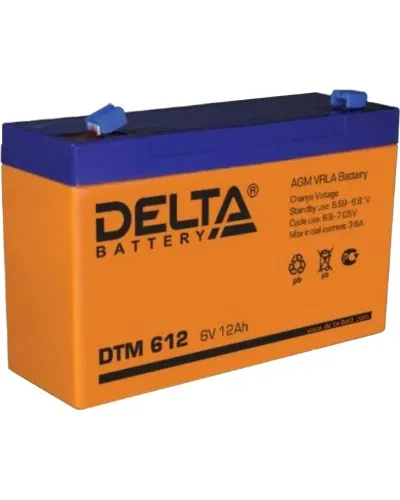 Delta DTM 612. Аккумулятор герметичный свинцово-кислотный. Delta в Красноярске