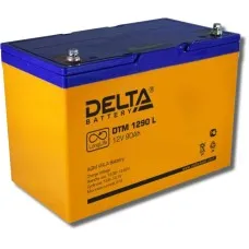 Delta DTM 1290 L. Аккумулятор герметичный свинцово-кислотный. Delta