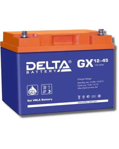 Delta GX 12-45. Аккумулятор герметичный свинцово-кислотный. Delta в Красноярске
