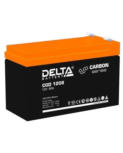 Delta CGD 1208. Аккумулятор герметичный свинцово-кислотный. Delta в Красноярске