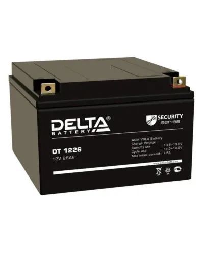 Delta DT 1226. Аккумулятор герметичный свинцово-кислотный. Delta в Красноярске