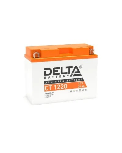 Delta CT 1220. Аккумулятор герметичный свинцово-кислотный стартерный. Delta в Красноярске
