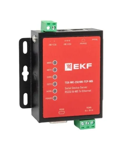 TSX-MC-232/485-TCP-MB. Преобразователь RS-232/485 в Ethernet. EKF в Красноярске