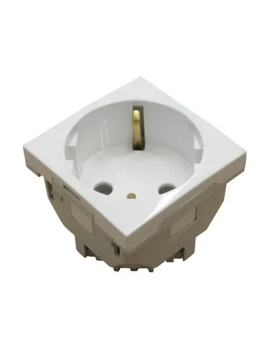 Розетка 2к+З (45х45), белая (45131 SBR): Розетка 2к+З в Красноярске